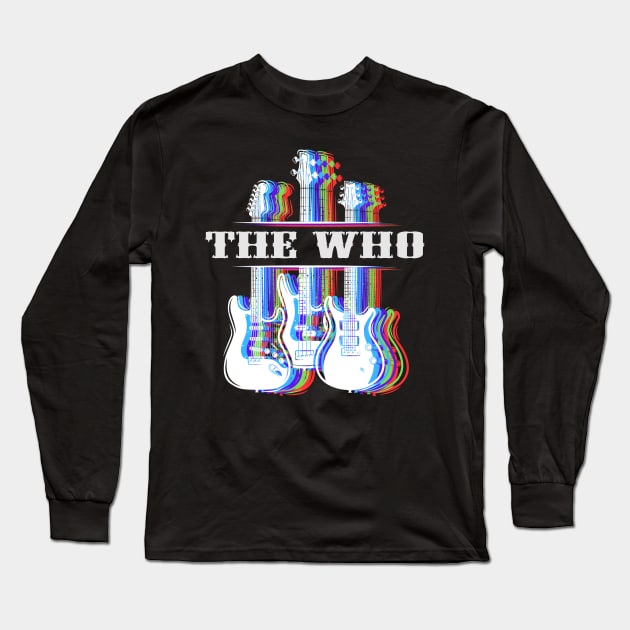 THE WHO BAND Long Sleeve T-Shirt by dannyook